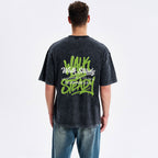 Walk Steady Christian Washed T-Shirt