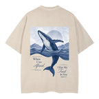 When I Am Afraid I Put My Trust In You Christian Washed T-Shirt