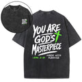 You Are God's Masterpiece Christian Washed T-Shirt