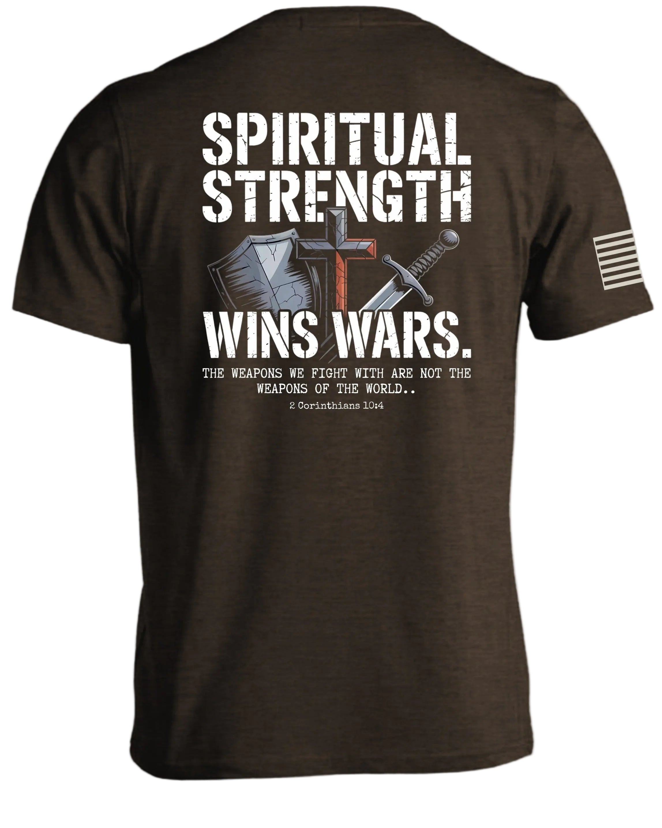 T-shirt La force spirituelle gagne les guerres