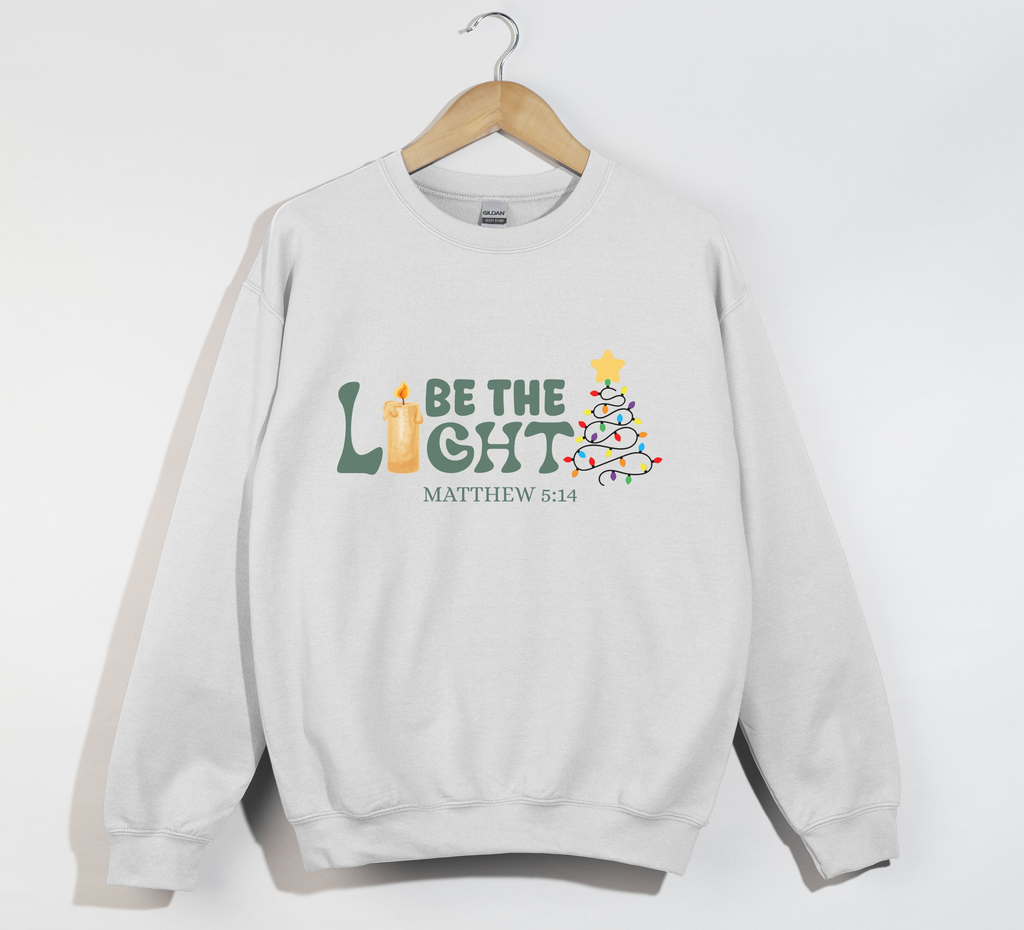 Be The Light - Christmas Sweatshirt