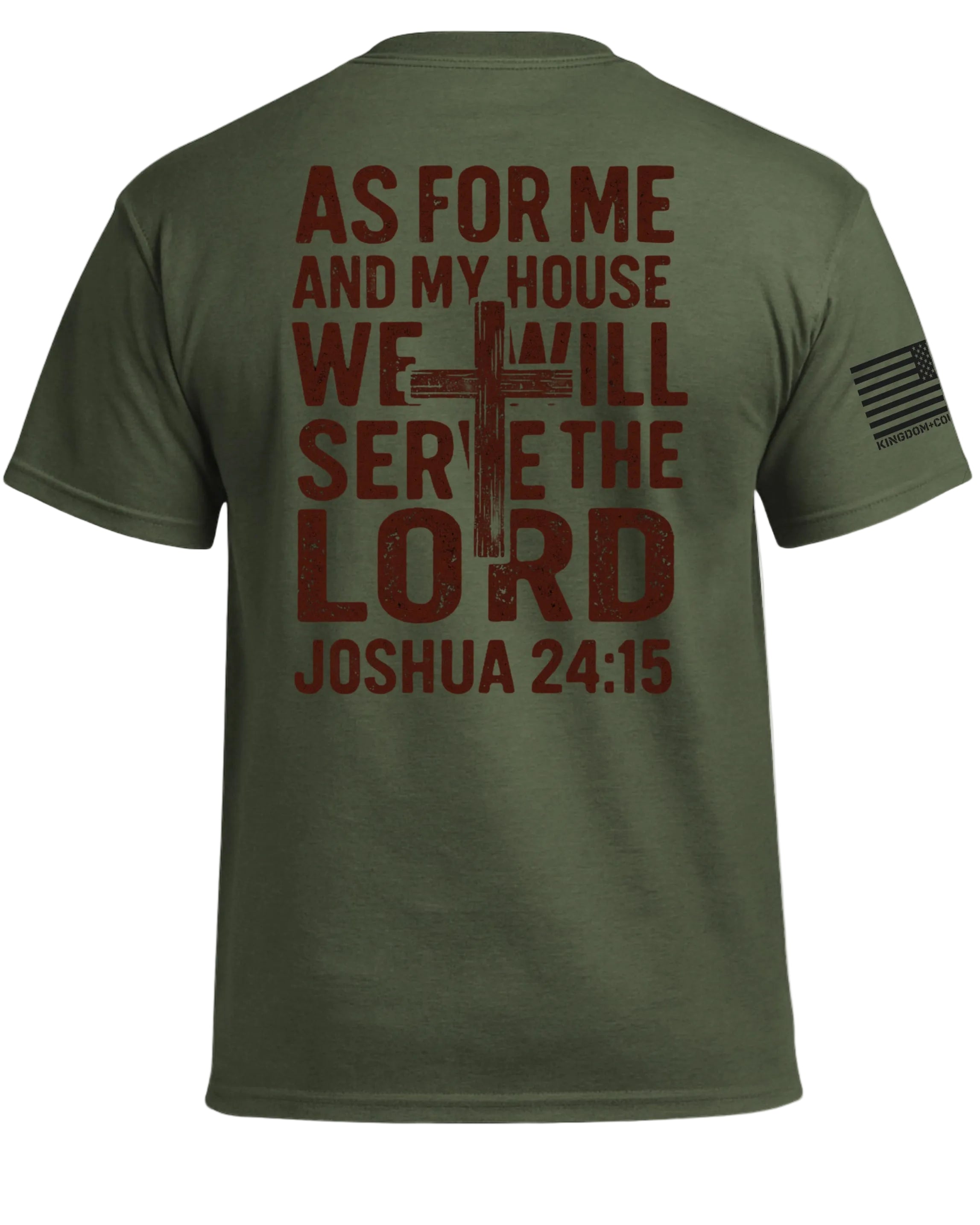 As For Me And My House Joshua 24 15 T-Shirt