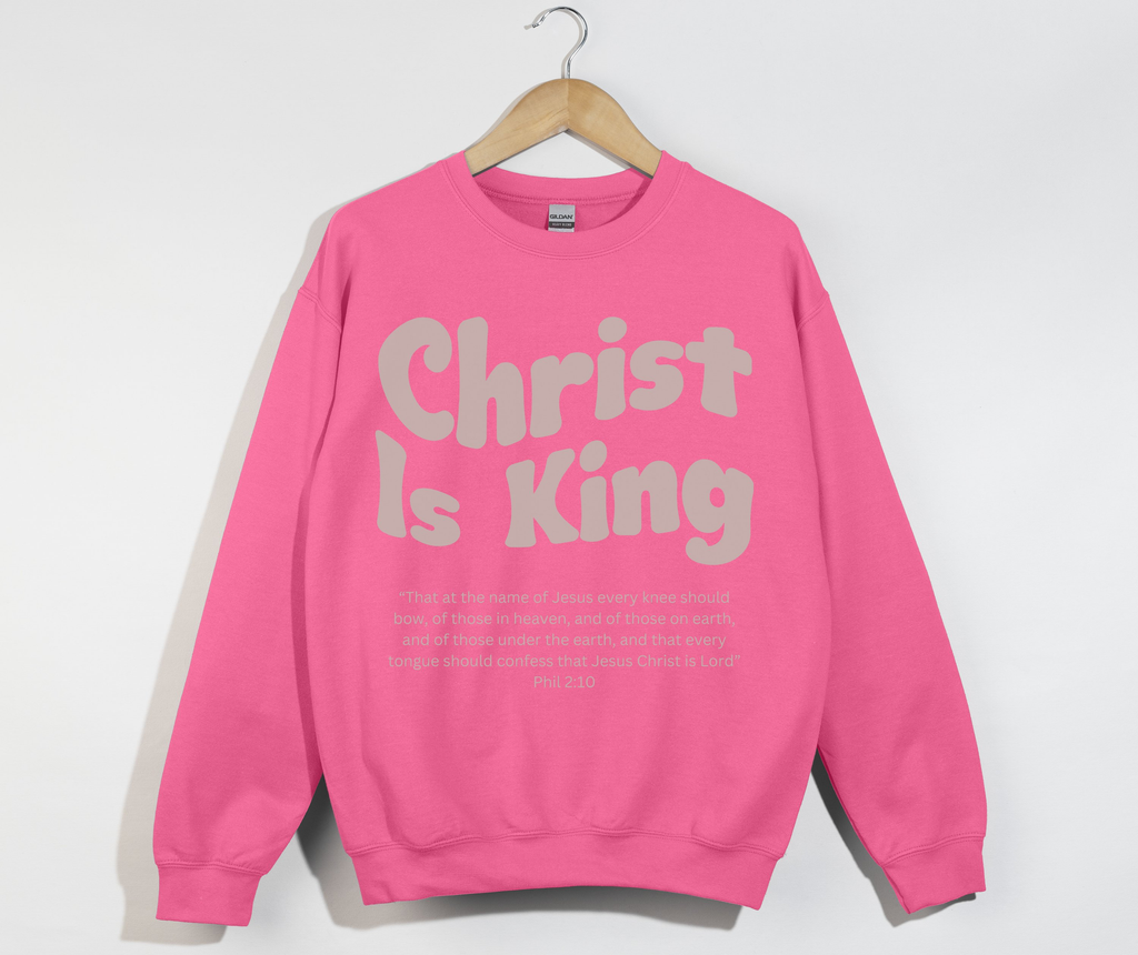 Christ Is King Women's Sweatshirt