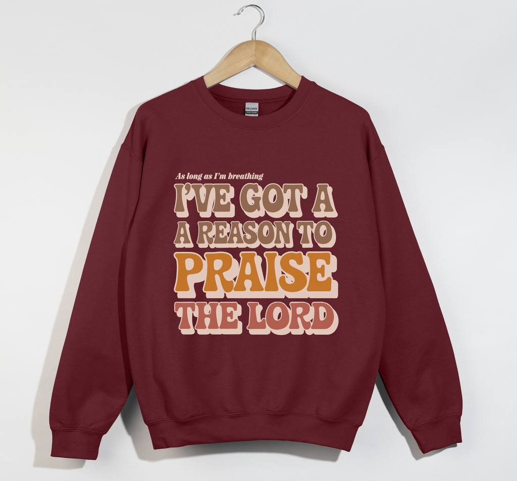 I've Got A Reason To Praise The Lord - Sweatshirt