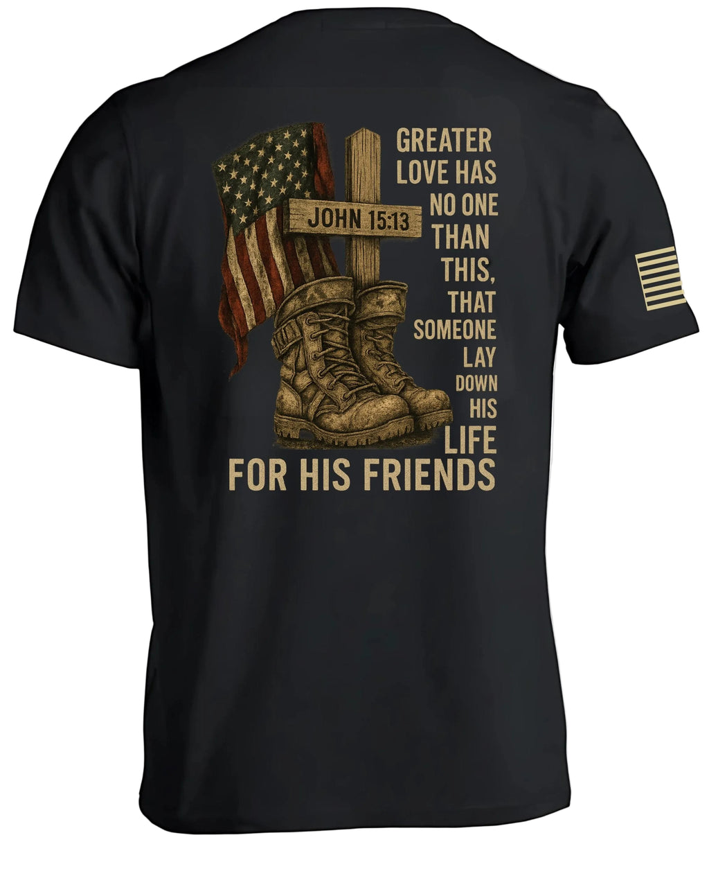 T-shirt patriotique Jean 15:13