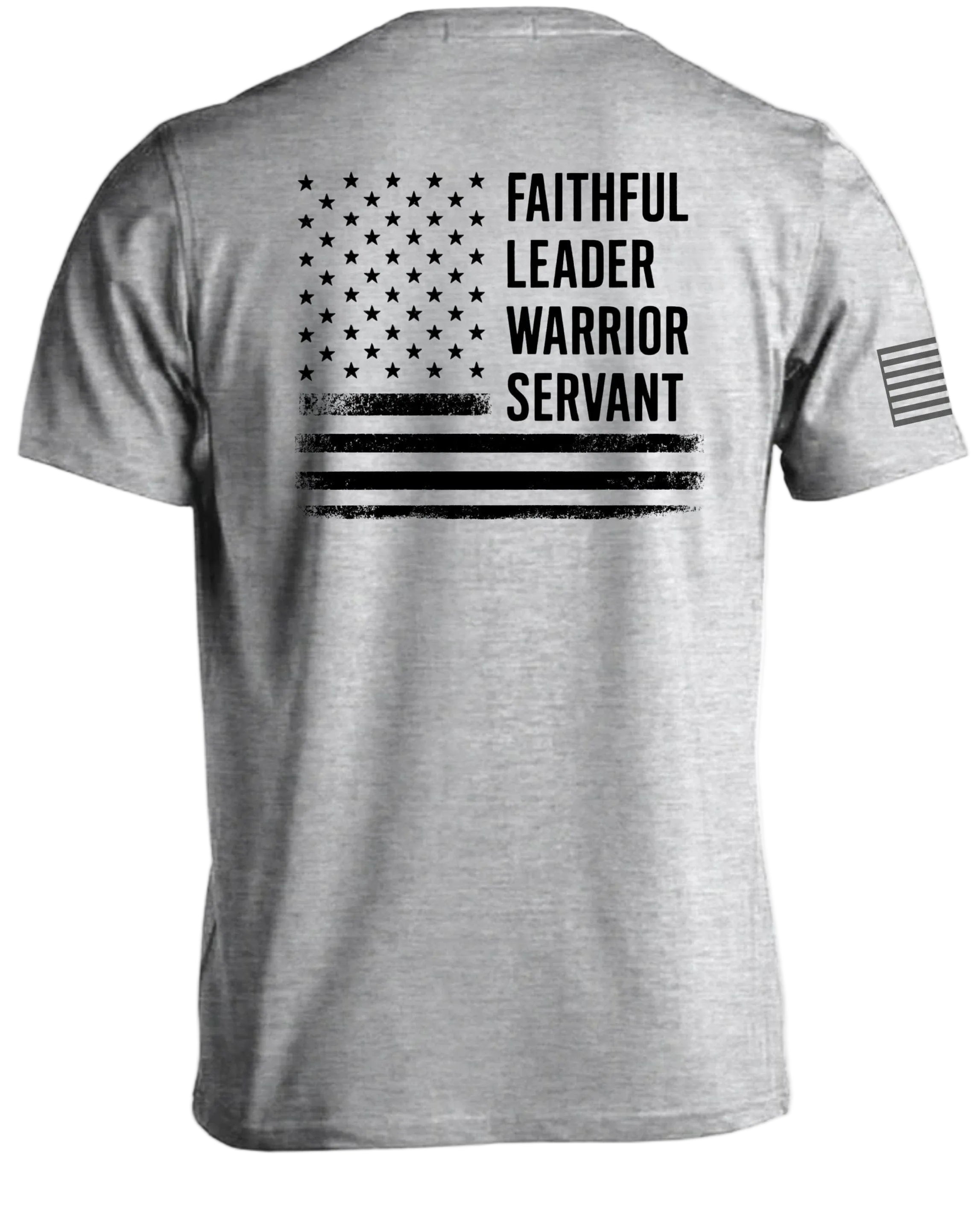 T-shirt Fidèle Leader Guerrier Serviteur