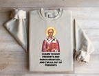 Saint Nicholas Funny Meme Print