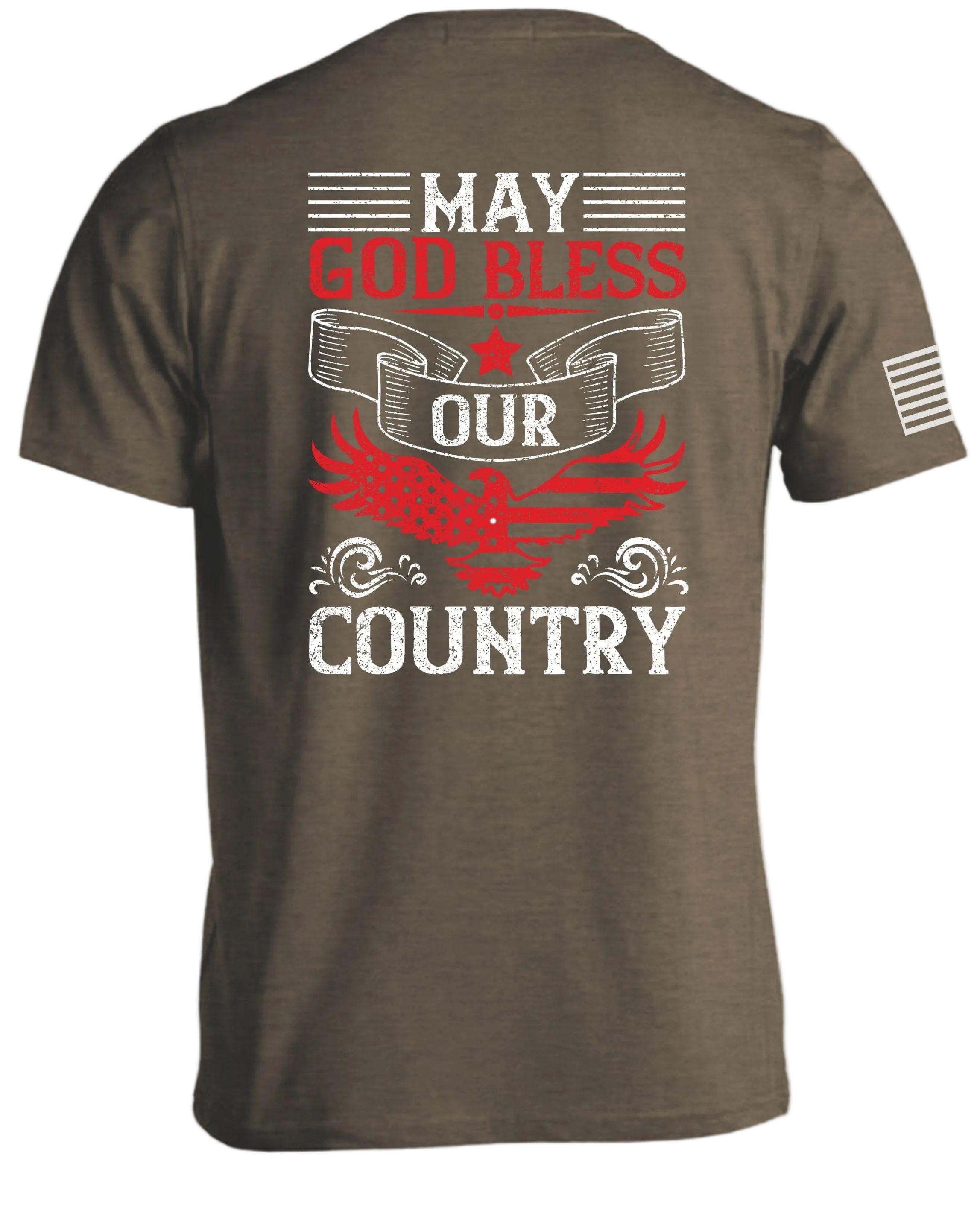 T-shirt Que Dieu bénisse notre pays