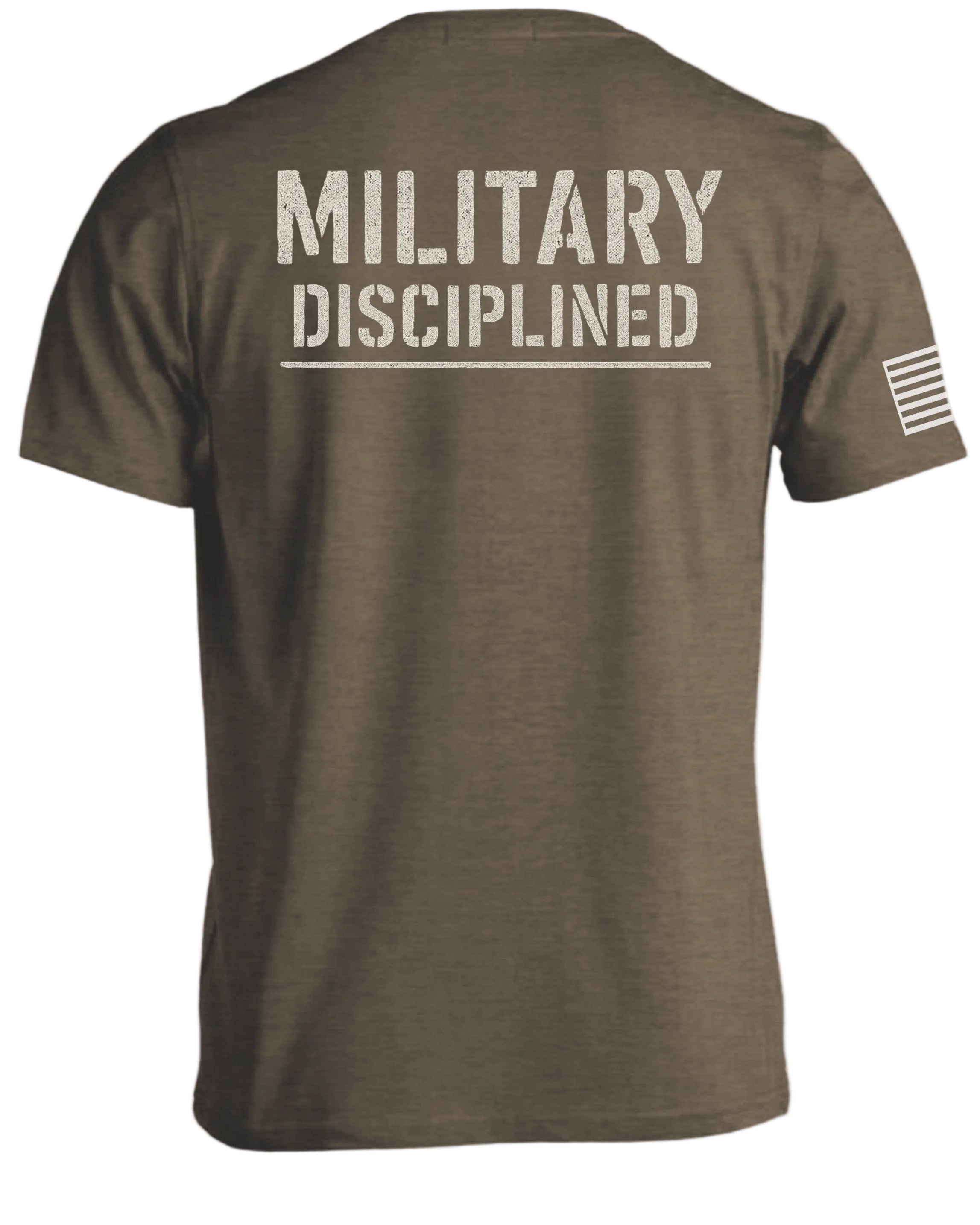 Grafik-T-Shirt „Militärisch diszipliniert“