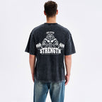 God-Given Strength Christian Washed T-Shirt