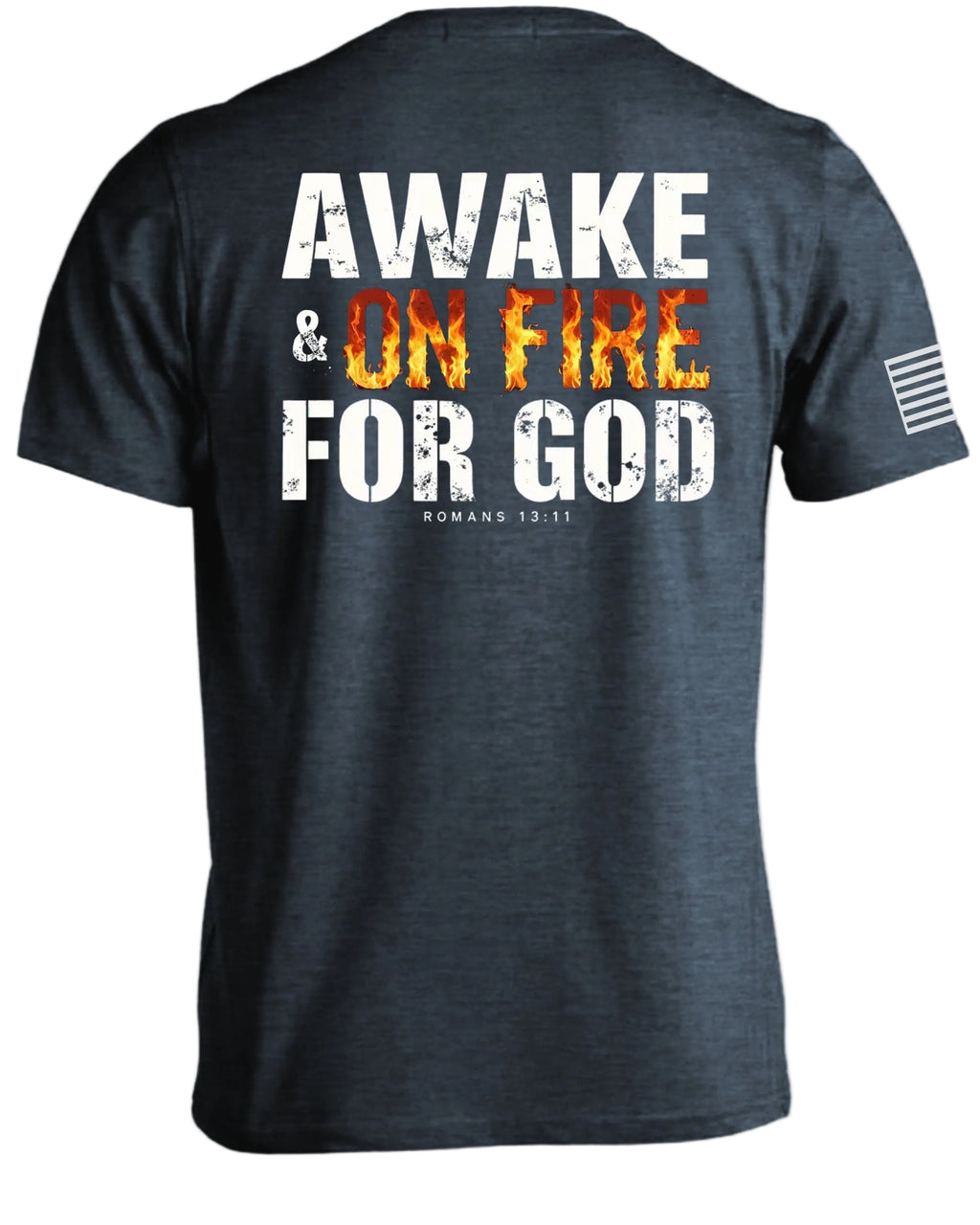 T-shirt Éveillé et Enflammé pour DIEU
