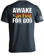 T-shirt Éveillé et Enflammé pour DIEU