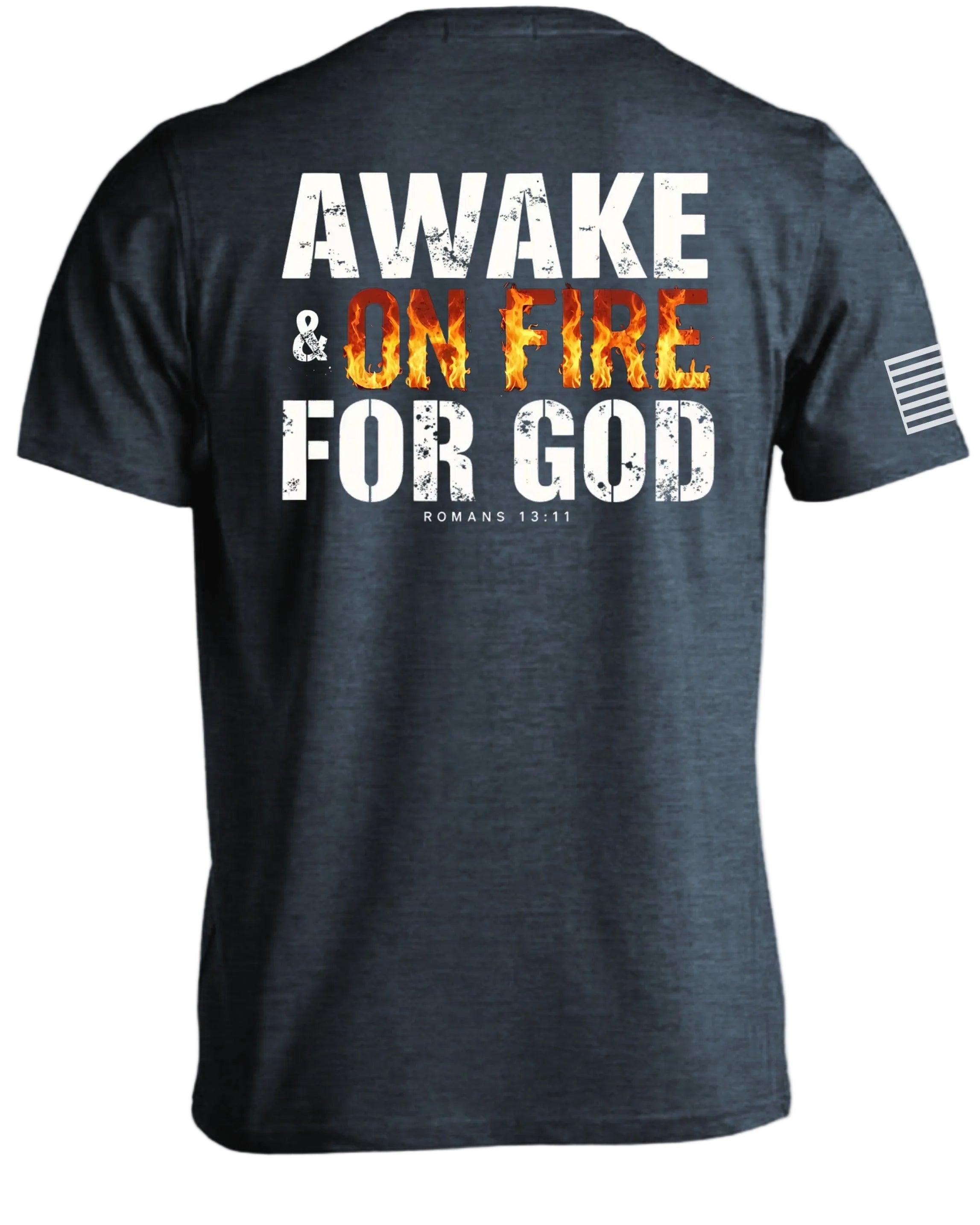 T-shirt Éveillé et Enflammé pour DIEU