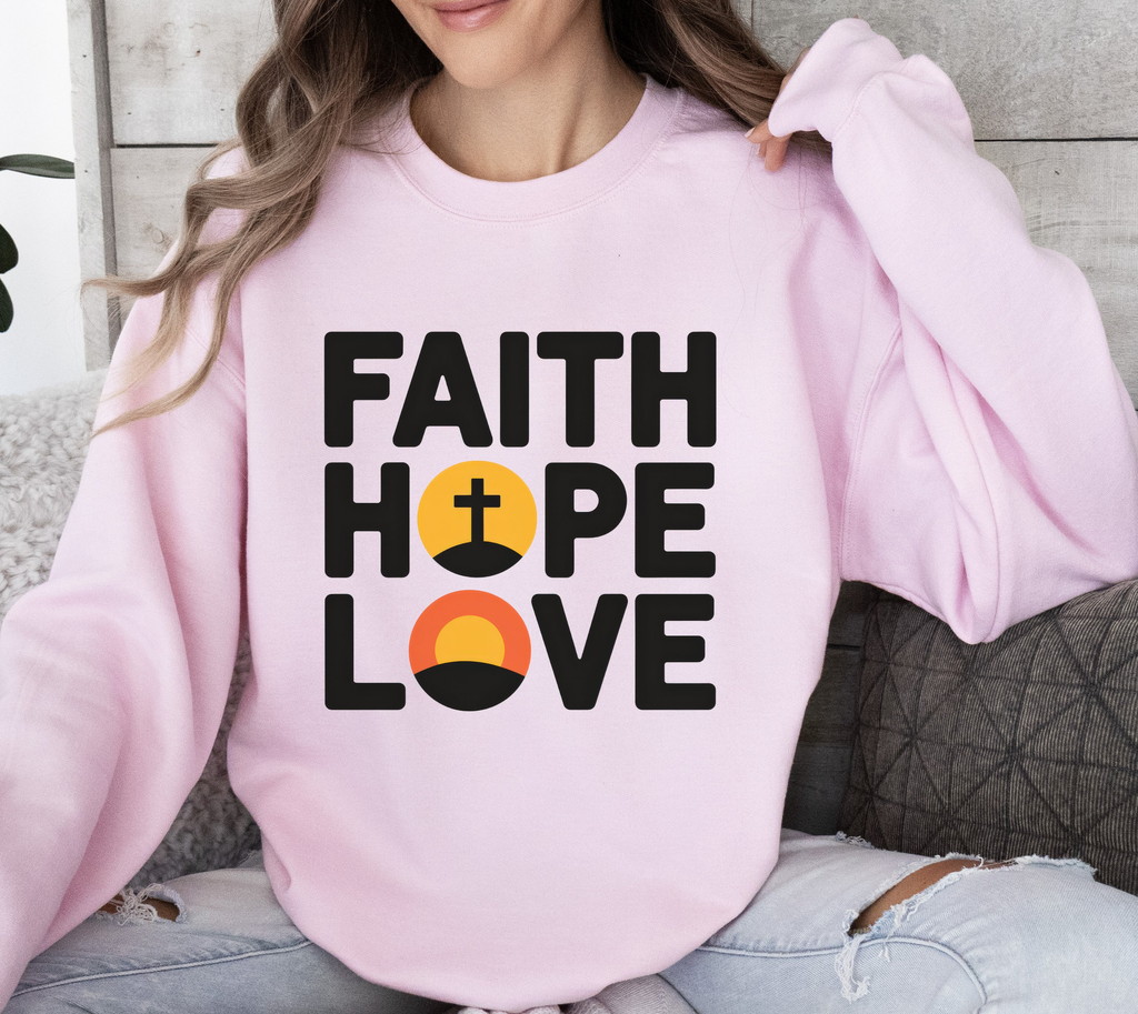 Faith Hope Love - Sweatshirt