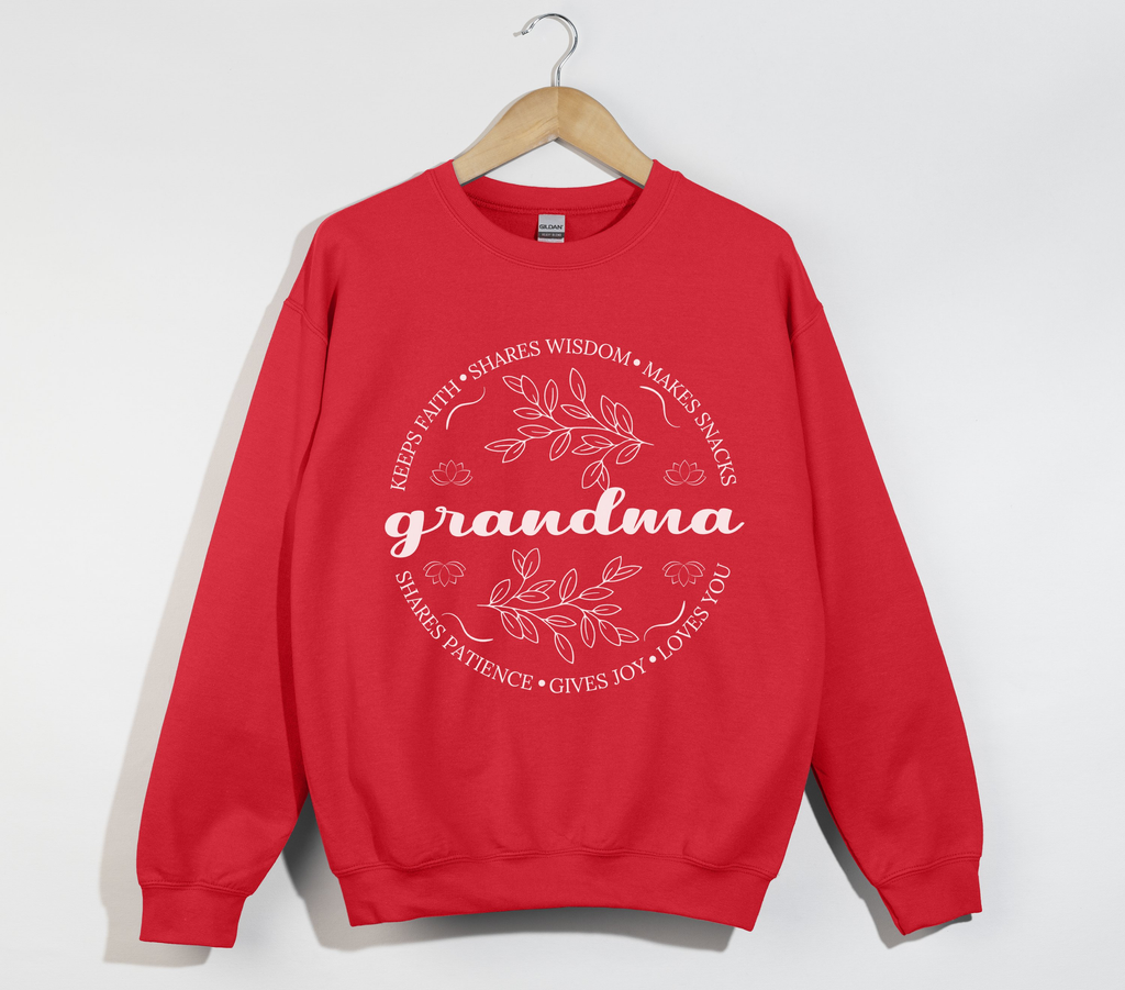 Grandma's Appreciation Sweatshirt – A Cozy Gift for Her
