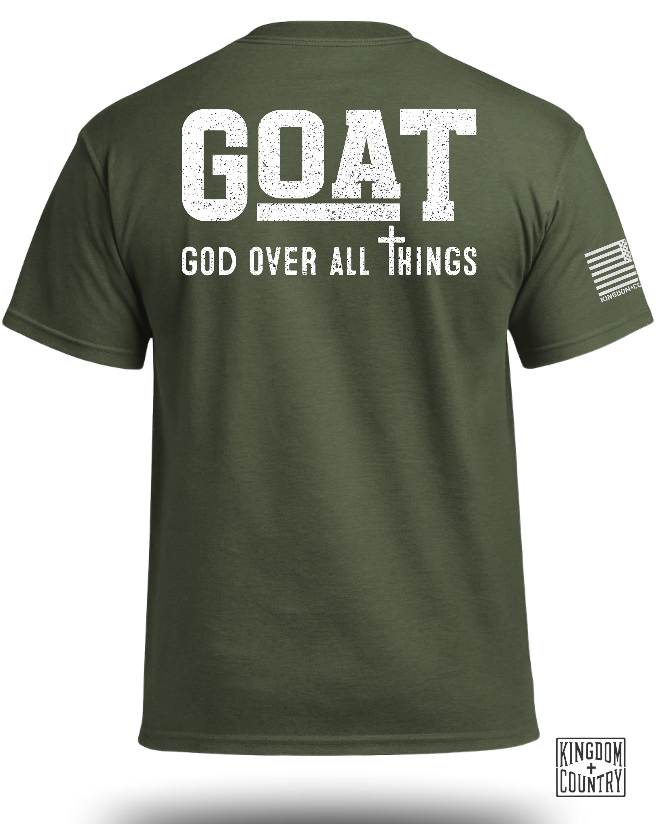 GOAT Gott über allen Dingen T-Shirt