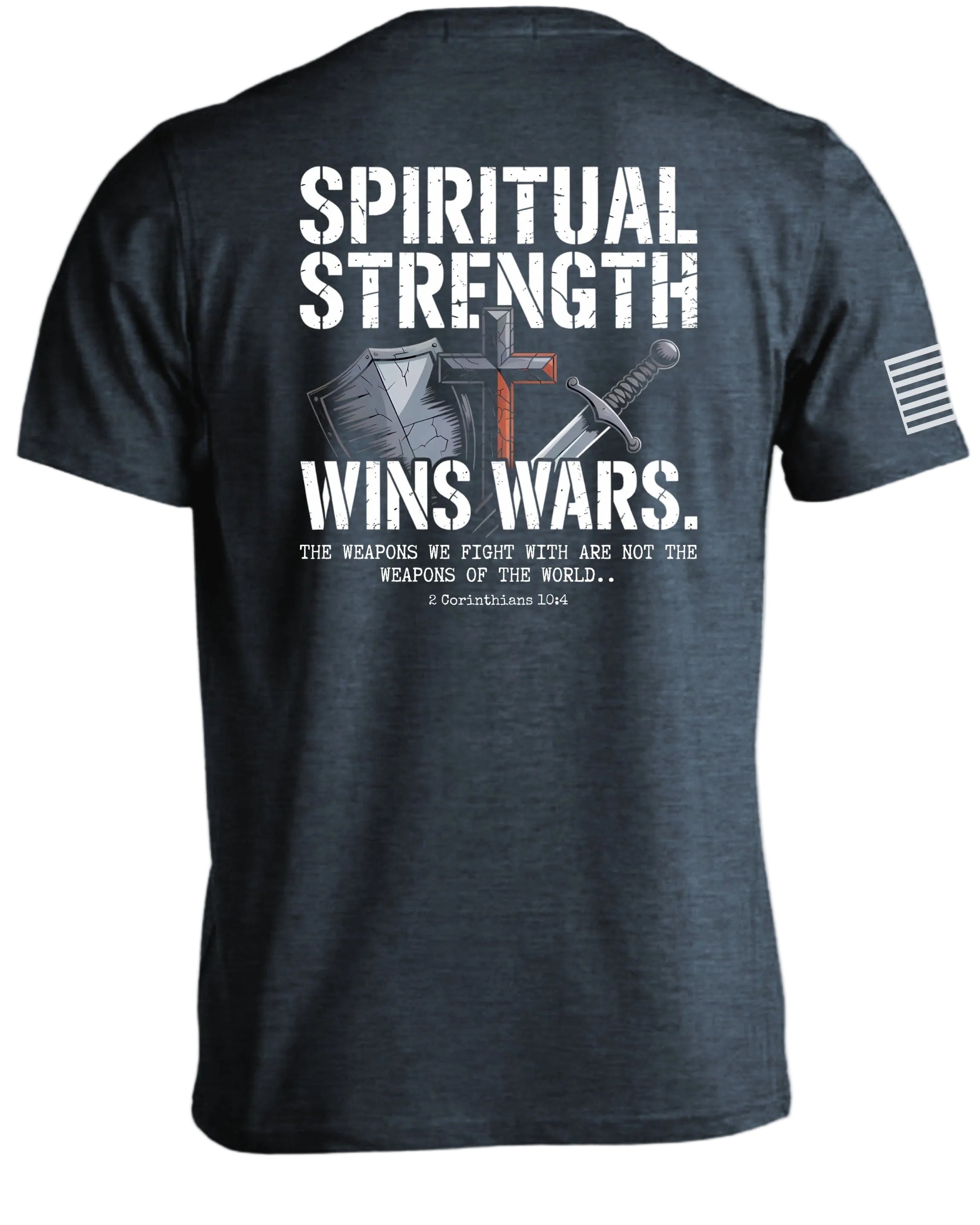 T-shirt La force spirituelle gagne les guerres