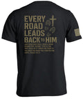 T-shirt Tous les chemins mènent à LUI