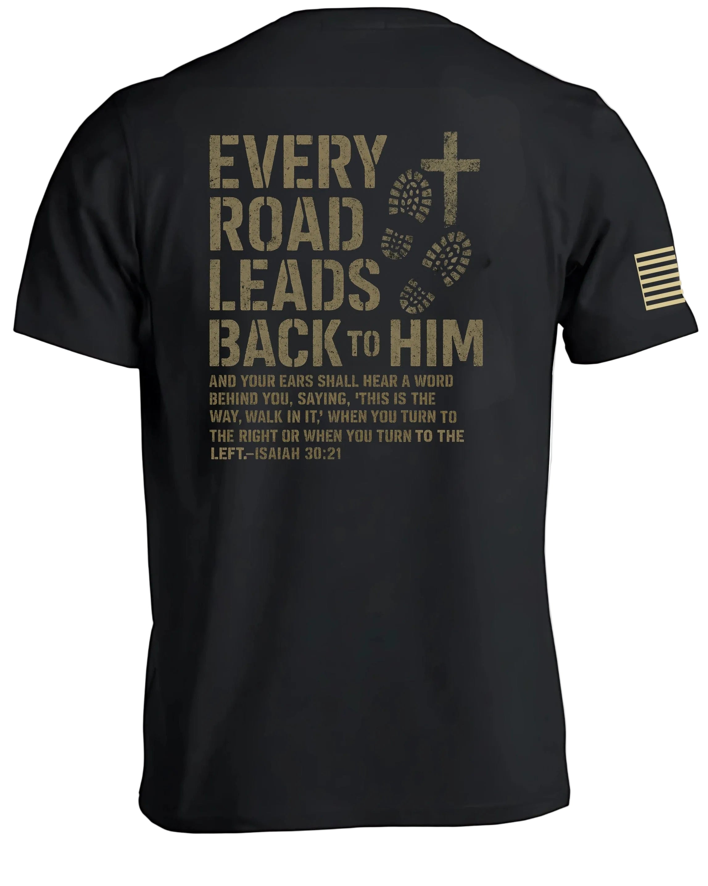 T-shirt Tous les chemins mènent à LUI