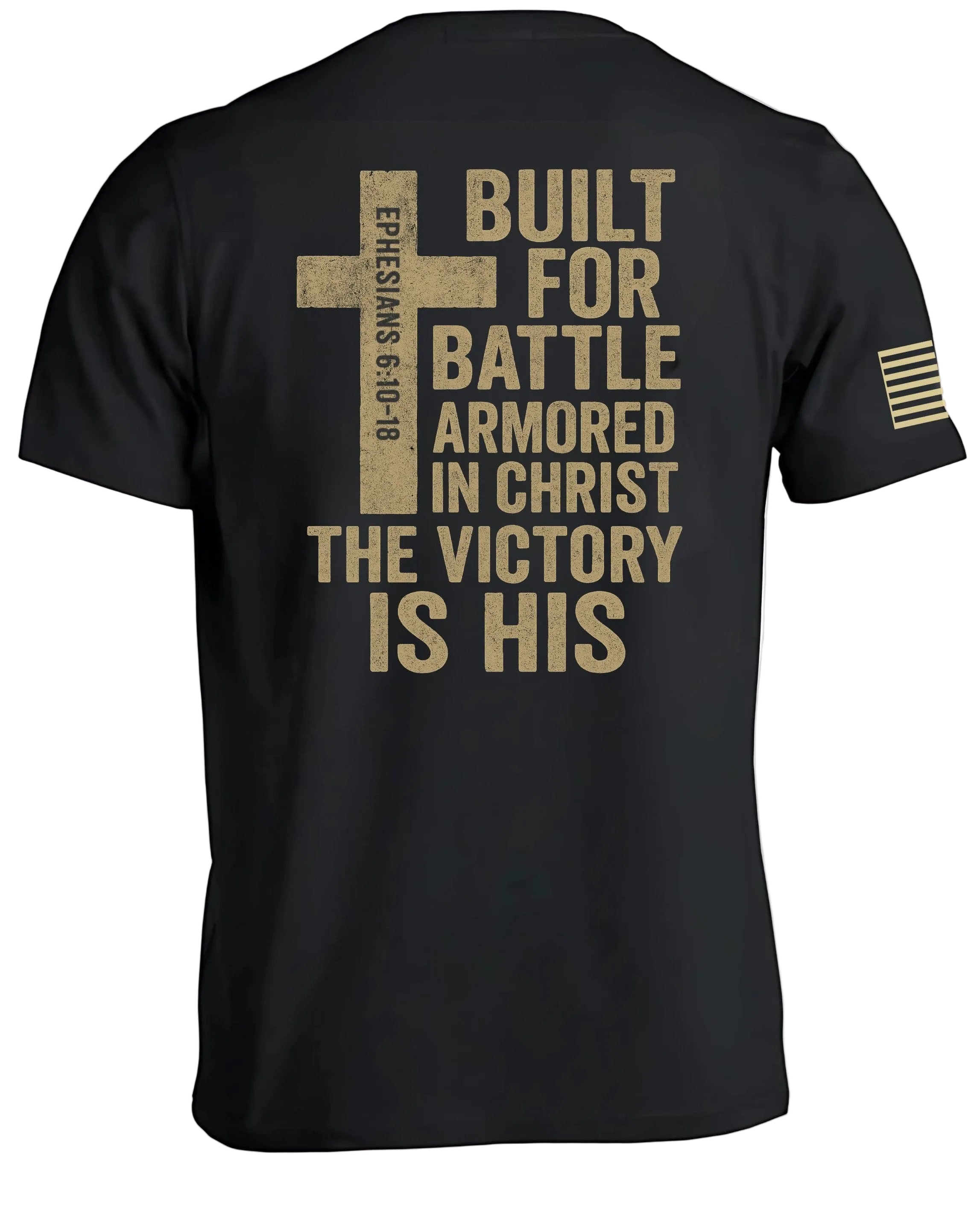 T-shirt "Built For Battle Armored In Christ"