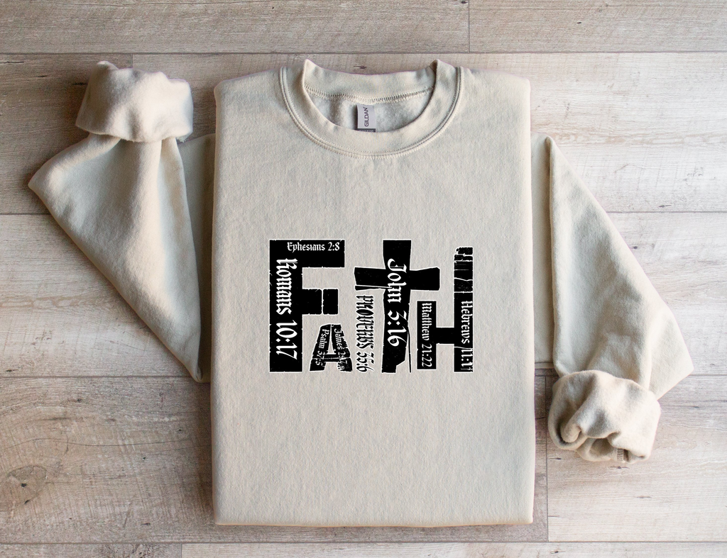 Faith Bible Verses - Sweatshirt