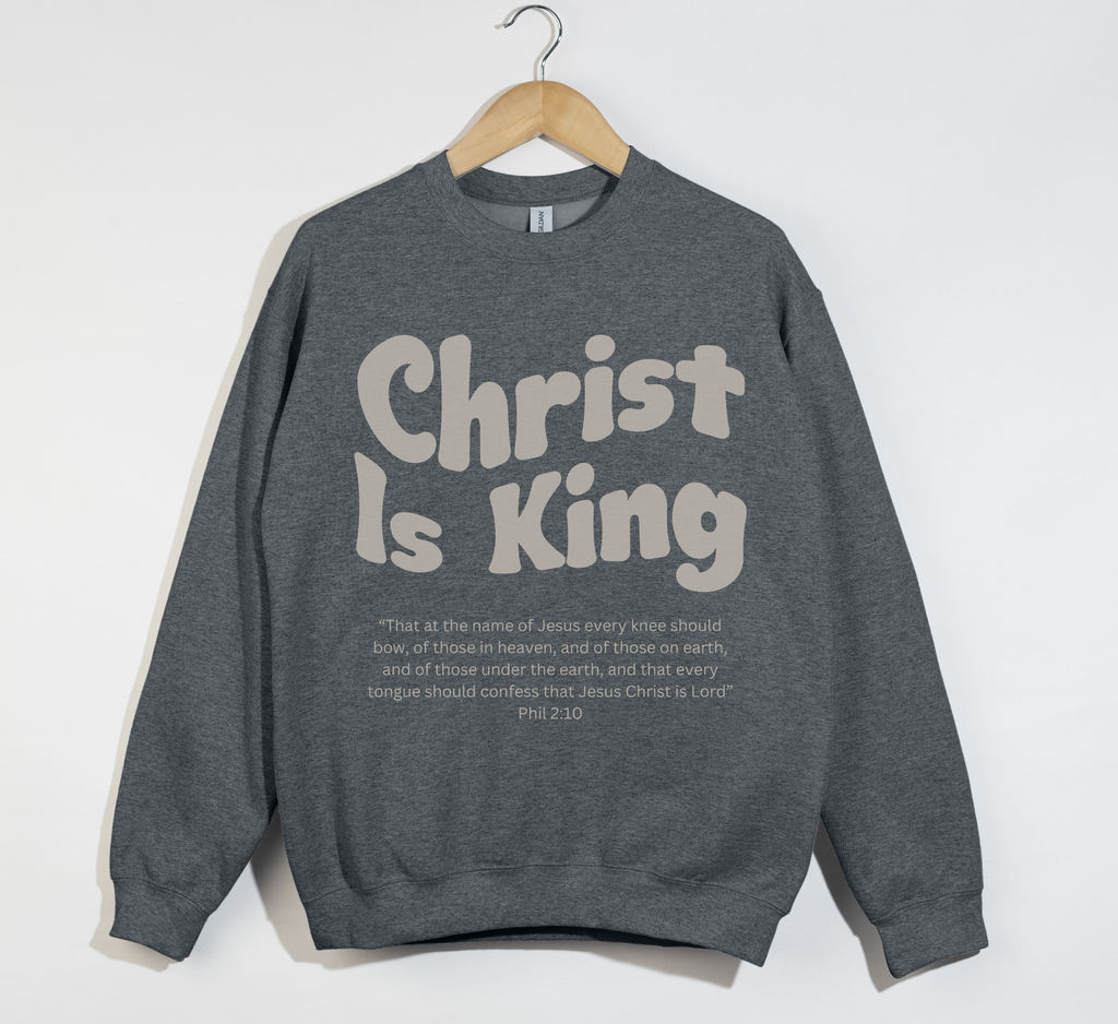 Christ Is King Women's Sweatshirt