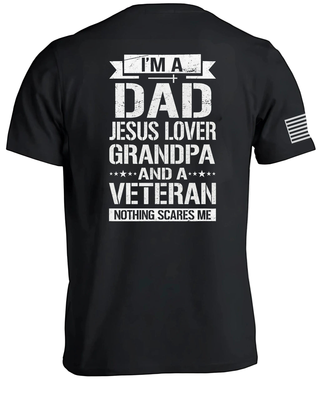Ich bin ein Vater-Jesus-Liebhaber-Opa-Veteran T-Shirt