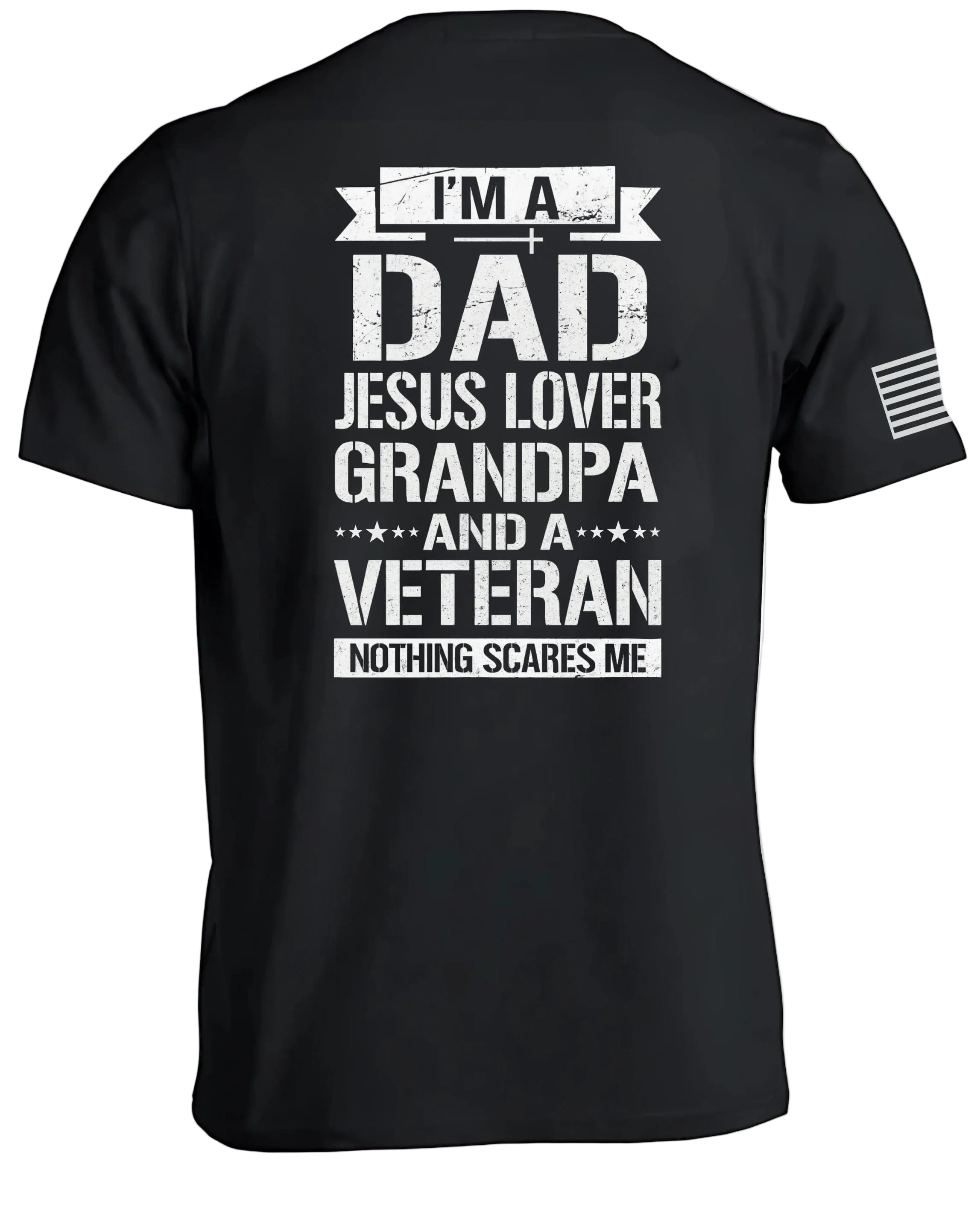 Je suis un papa, un amoureux de Jésus, un grand-père, un vétéran T-Shirt