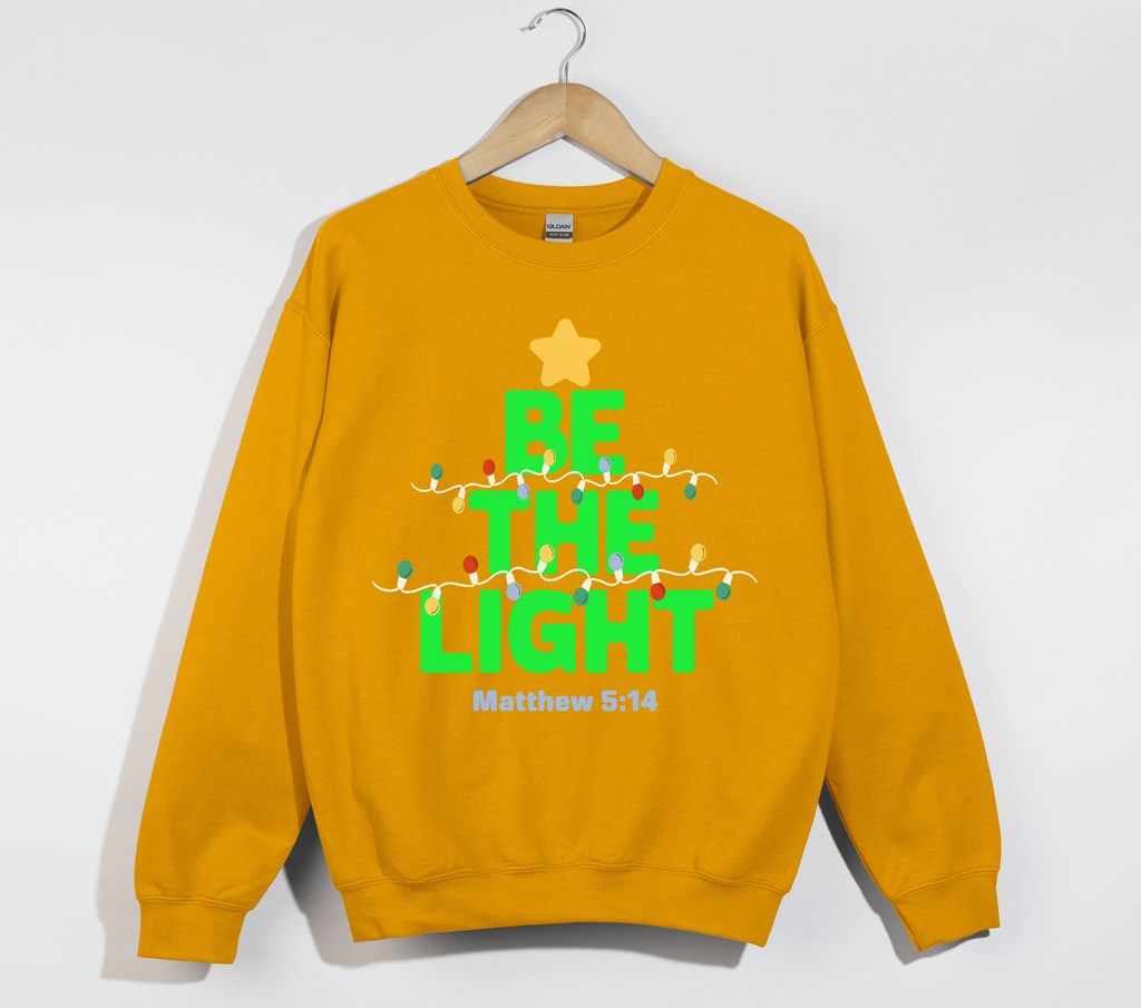 Be The Light - Christmas Sweatshirt