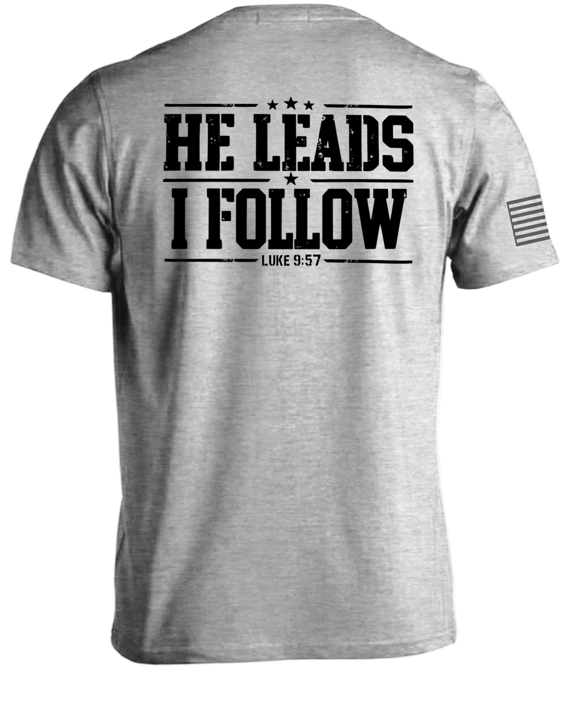 T-shirt "Il mène, je suis"