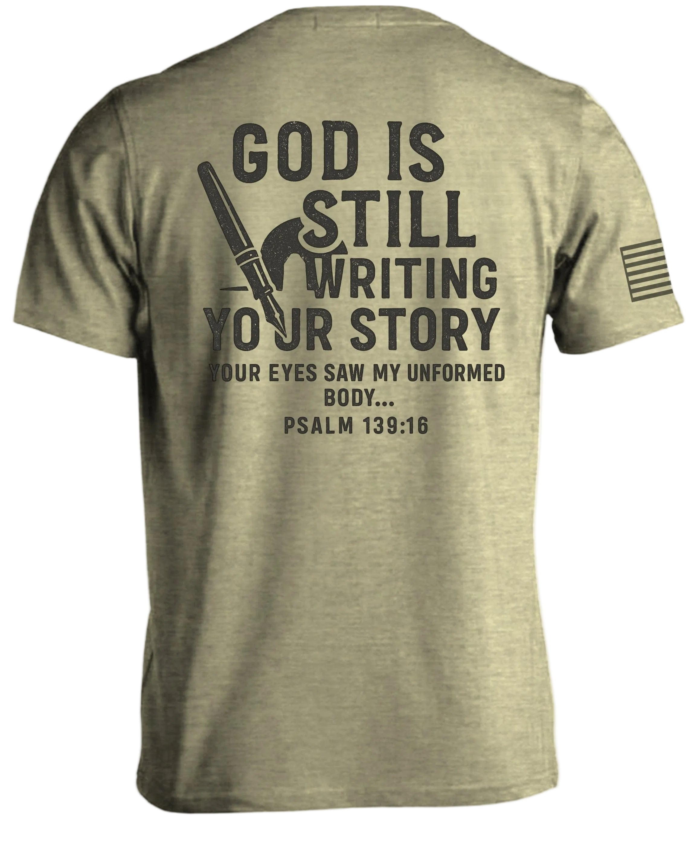 T-shirt Dieu écrit toujours ton histoire