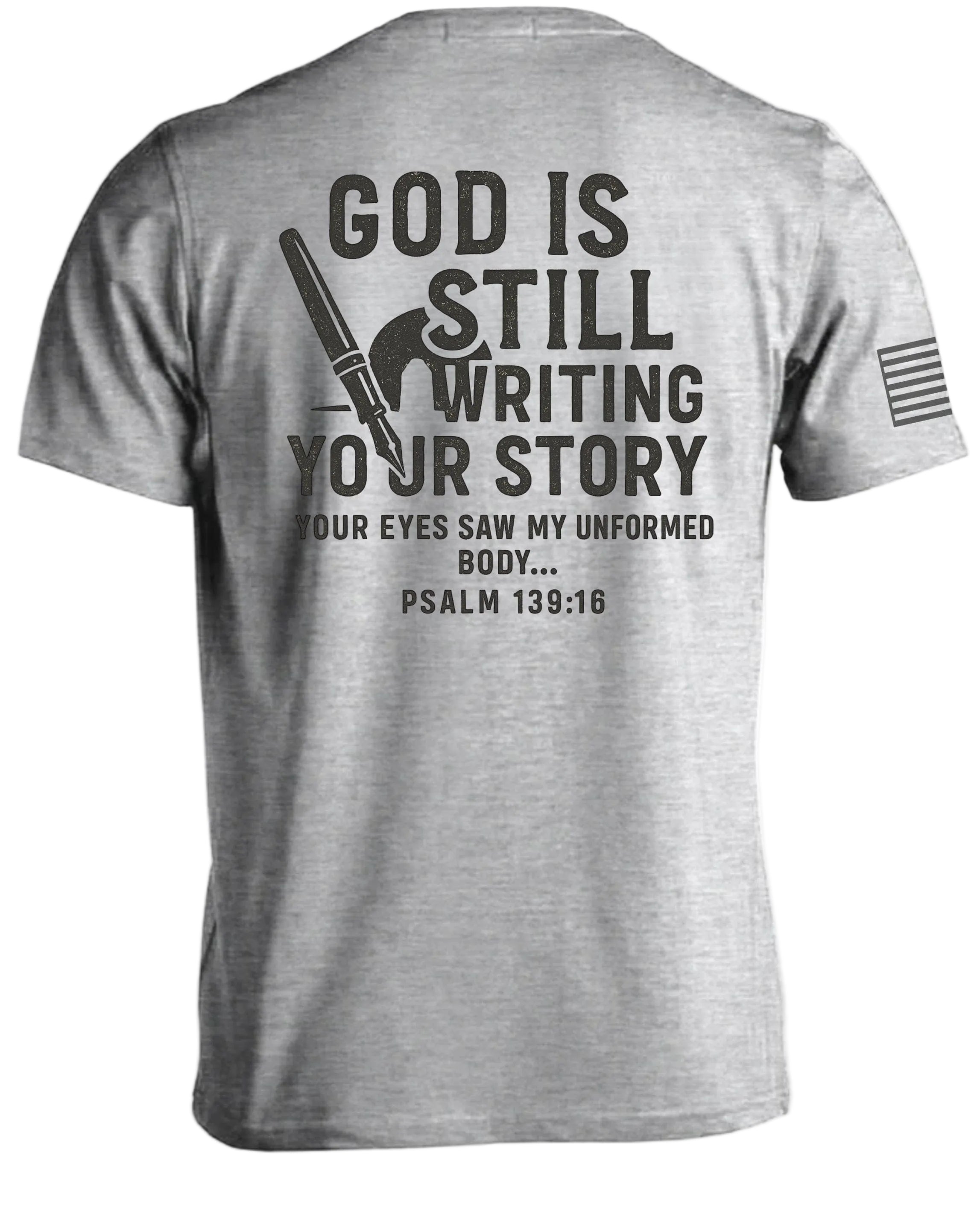 T-shirt Dieu écrit toujours ton histoire