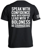 Confidence-Purpose-Boldness-Courage T-Shirt