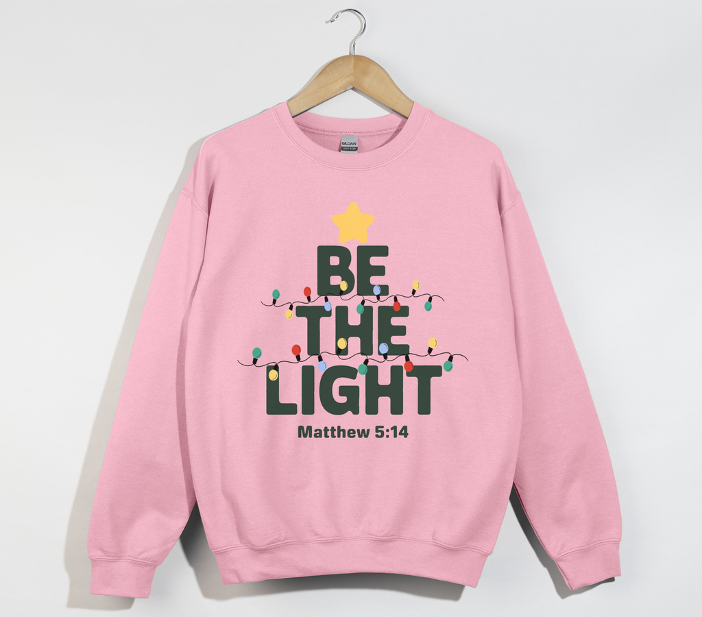 Be The Light - Christmas Sweatshirt