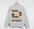 Bible Faith Verses - Christian Sweatshirt