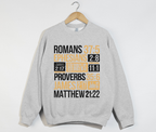 Bible Faith Verses - Christian Sweatshirt