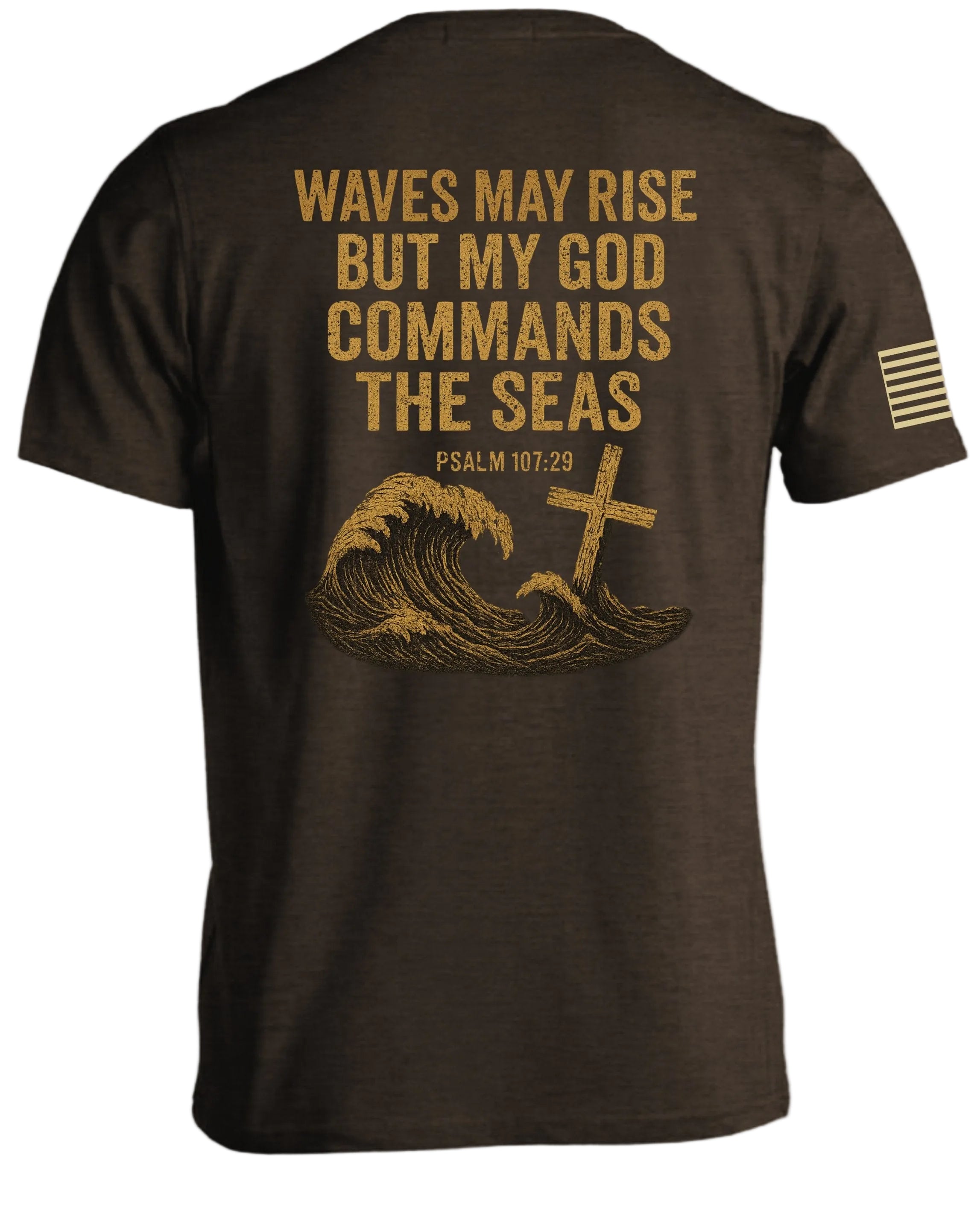 T-shirt Dieu commande la mer
