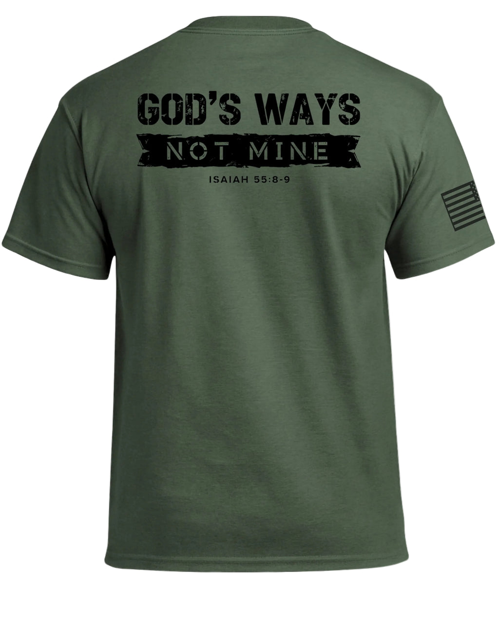 Gottes Wege, nicht meine (Rücken) T-Shirt