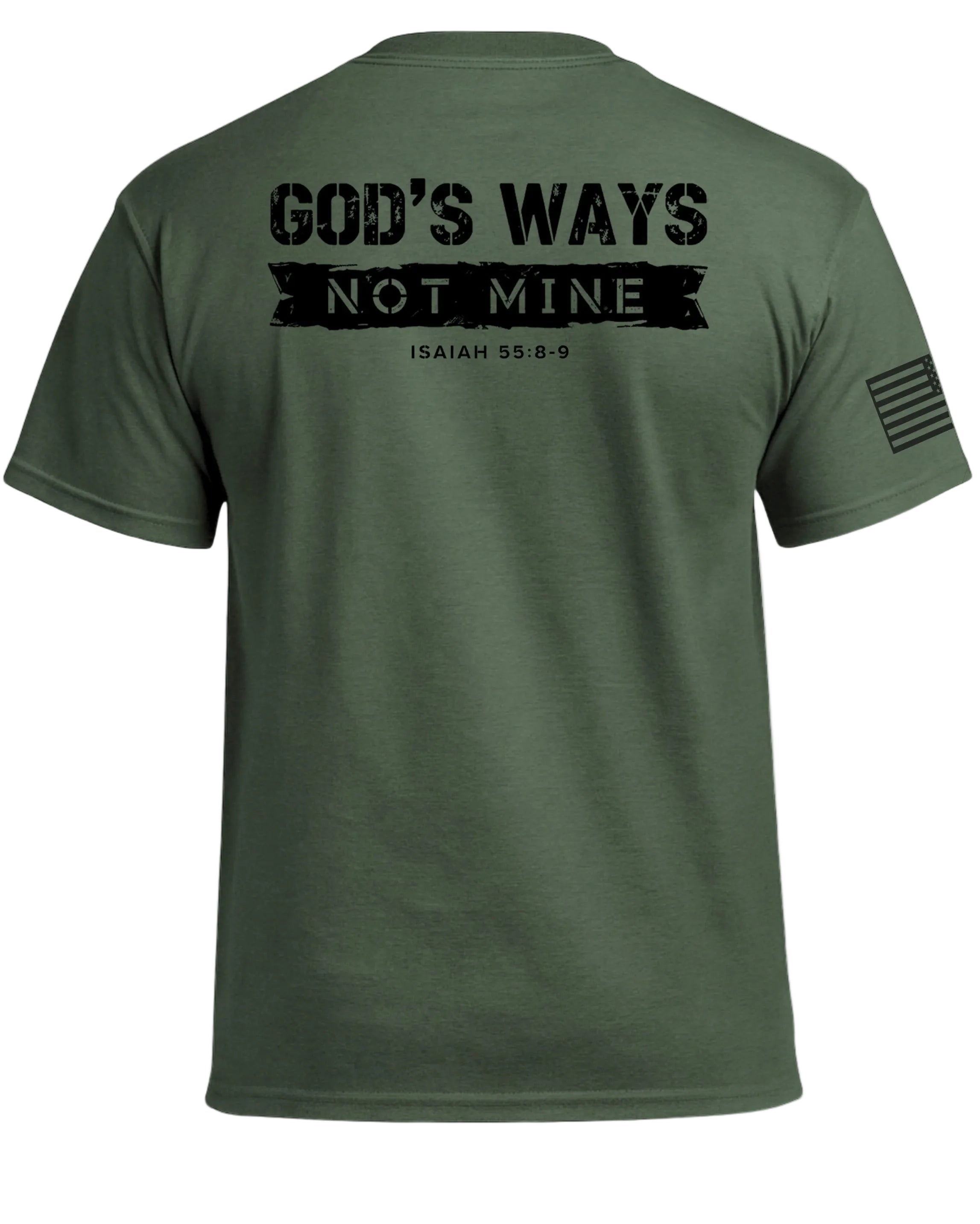 T-shirt « Les voies de Dieu ne sont pas les miennes » (Dos)