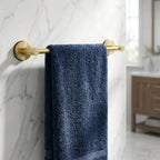No-Drill Bathroom Towel Bar