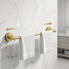 No-Drill Bathroom Towel Bar