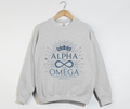 I Am The Alpha And The Omega - Christian Sweatshirt