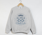 I Am The Alpha And The Omega - Christian Sweatshirt