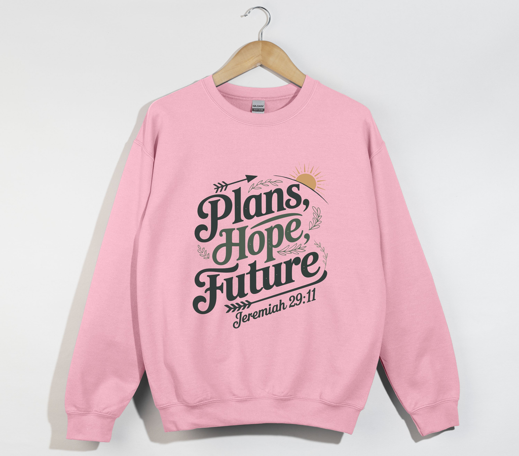 Jeremiah 29:11 Plans, Hope And Future - Sweatshirt