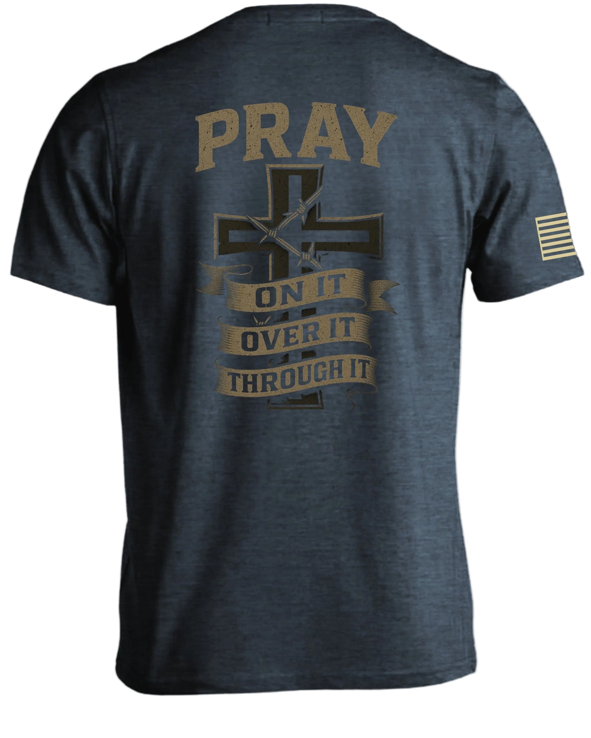T-shirt Prier - Surmonter - Traverser