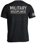 Grafik-T-Shirt „Militärisch diszipliniert“