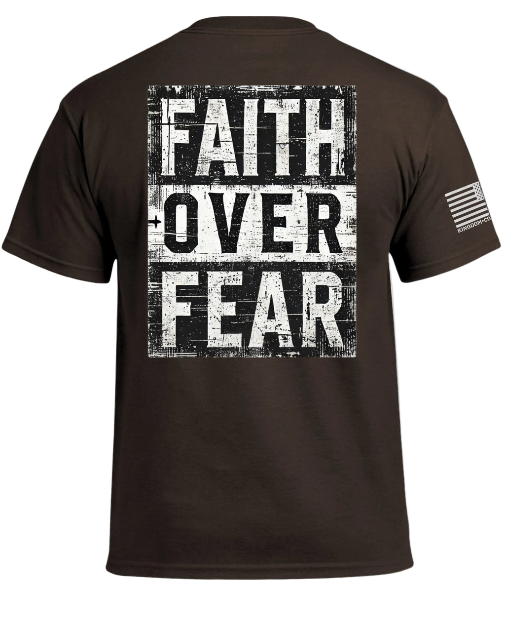 T-shirt La foi plutôt que la peur