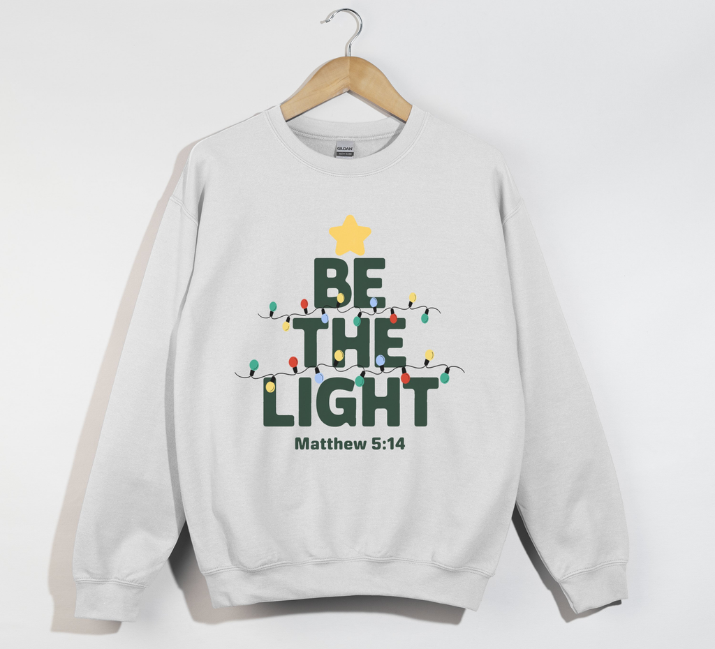 Be The Light - Christmas Sweatshirt