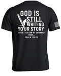 T-shirt Dieu écrit toujours ton histoire