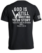 T-shirt Dieu écrit toujours ton histoire